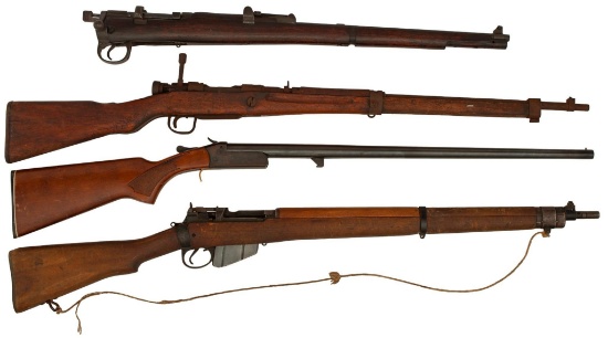 Lot of 4 Rifles