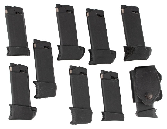 Grouping of .45 Caliber Pistol Magazines