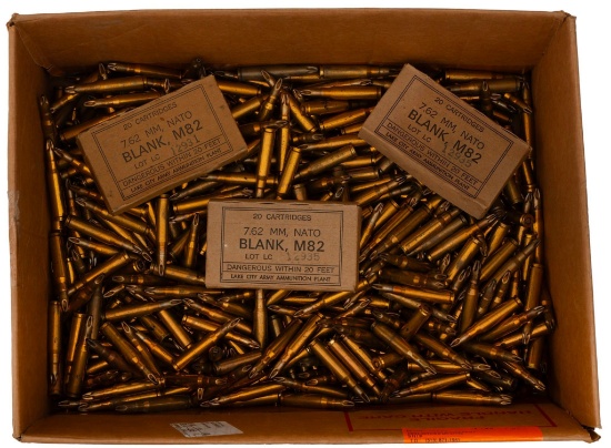 Large lot of 303 & 7.62 Blank Cartridges