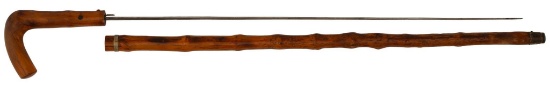 Knob Root Sword Cane