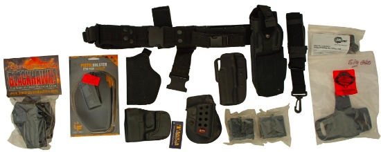 Pistol Holsters Leather and Polymer Lot of 10+