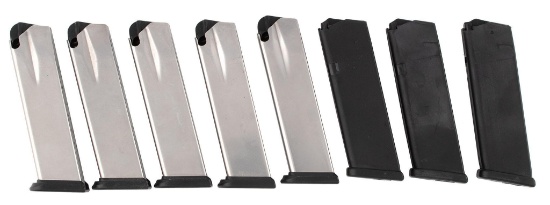 Grouping of Springfield Armory 40SW Magazines Plus