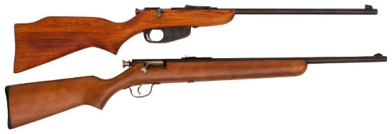 **J.C.Higgins, United Arms Co., Savage. .22 Cal, Models 103.13, 63, 15-B, Bolt Action Rifles