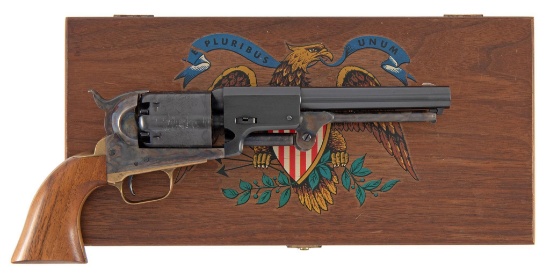 Cased Second Generation Colt Third Model Percussion Dragoon Revolver