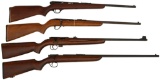 Lot of 4 Mossberg Rifles