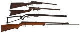 Lot of 4 Rifles
