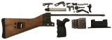 HK91 G3 rifle parts. Includes stock, magazine, trigger, etc.
