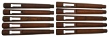Lot of Ten (10) 1896 Swedish Rifle Handguards