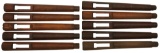 Lot of Ten (10) 1896 Swedish Rifle Handguards