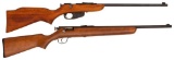 **J.C.Higgins, United Arms Co., Savage. .22 Cal, Models 103.13, 63, 15-B, Bolt Action Rifles
