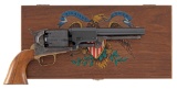 Cased Second Generation Colt Third Model Percussion Dragoon Revolver