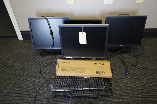 Monitors, New and Used Key Boards