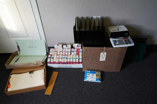 Labels, Office Trays , Adding Machine