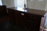 Credenza and Lamp