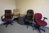 Filing Cabinet and Chairs