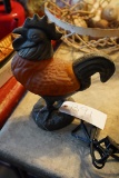 Cast Iron Rooster Light