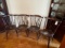 4- Spindle Back Dining Chairs
