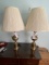 2 Brass lamps