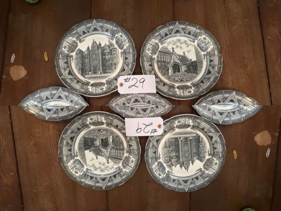 5-Plates from Copeland England
