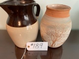 2 pc. pottery
