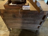 4 drawer chest , small corner shelf