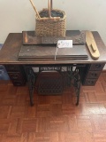 Old Sewing Machine Cabinet