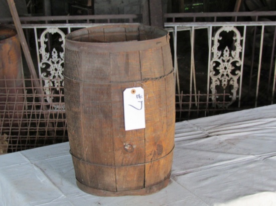 Wood Nail Keg