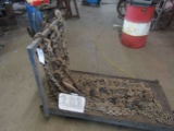Cart, Log Chains, and 6 Dog Chains