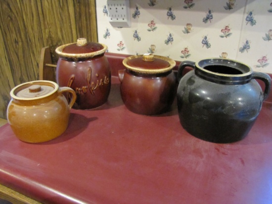Pottery Lot includes a Hull piece