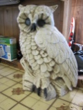 Unique Large Chalk Owl