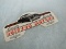 VINTAGE BRITTON MOTORS LINCOLN KNOXVILLE TENNESSEE LICENSE PLATE TOPPER
