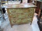 ANTIQUE DISTRESSED PAINT CHEST OF DRAWERS