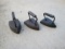 Lot of 3 Antique Irons