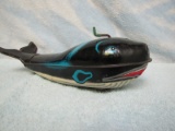 VINTAGE DAITO WIND UP TOY WHALE