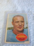 1960 HOPALONG CASSADY TOPPS FOOTBALL CARD