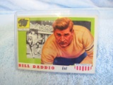 1955 TOPPS BILL DADDIO FOOTBALL CARD