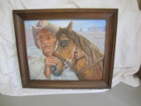 ORIGINAL GARY CHAMBERS OIL ON CANVAS FRAMED
