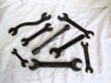 ANTIQUE WRENCH FARM TOOL LOT