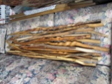 Lot of 15 Walking Sticks