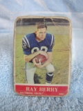 1964 PHILADELPHIA FOOTBALL CARD RAY BERRY