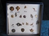 Lot of Gold Masonic Tie Pins