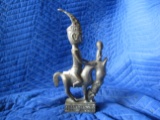 Brass Goddess Statue