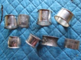 Lot of Silverplate Napkin Rings