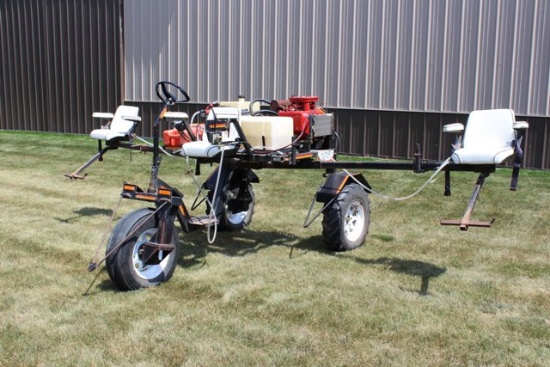 3 SEAT BEAN BUGGY MAY WES CROP WALKER HYDRO