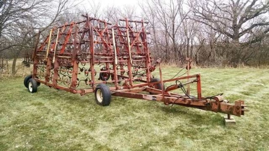 36' MELROE 420 MULTI-WEEDER, 3-RANK