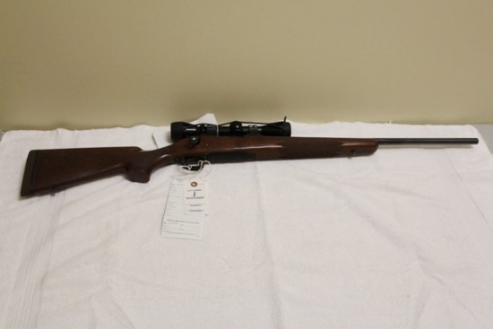 REMINGTON MODEL 700, 350 REM MAG, WITH SCOPE,