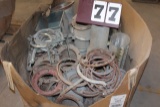 PALLET BOX OF ANGLES,CLAMPS, 5
