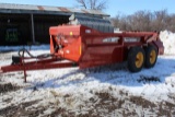 NEW HOLLAND 195 TANDEM AXLE MANURE SPREADER,