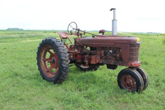 FARMALL H, NF, 12 VOLT SYSTEM, 12.4-38'S,