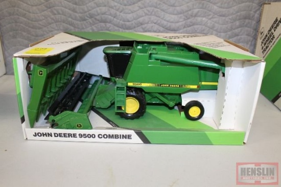 1/16 JD 9500, COMBINE WITH HEADS